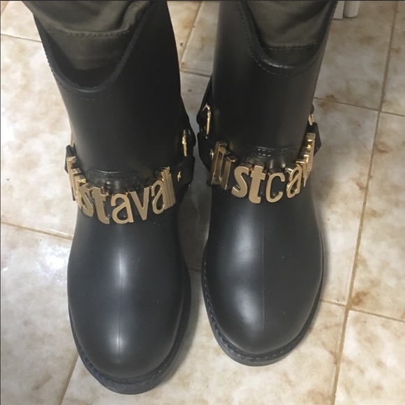 JUST CAVALLI  3D logo booties - Picture 3 of 8